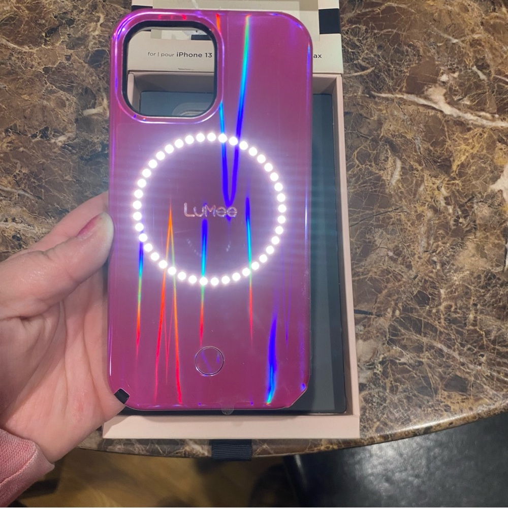 LuMee - Halo - Lighted Selfie Case for iPhone 12 /13 Pro Max